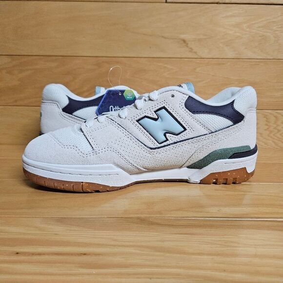 New Balance 550 Sea Salt White Grey Womens Shoe Sneaker BBW550NB - Picture 8 of 11
